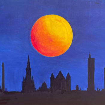 Луна Охотника В Городе Тысячи Шпилей